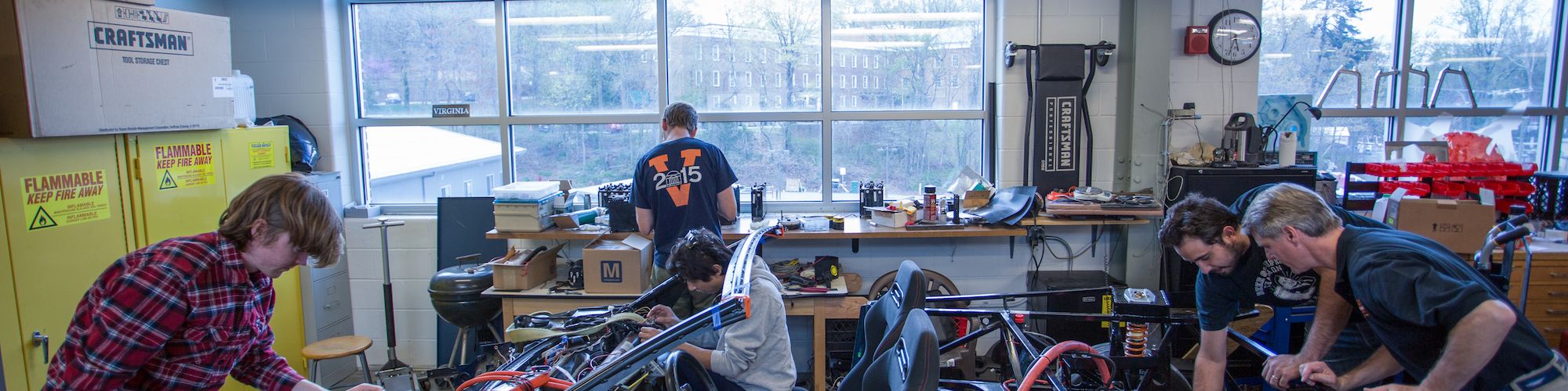 Lacy Hall engineering lab